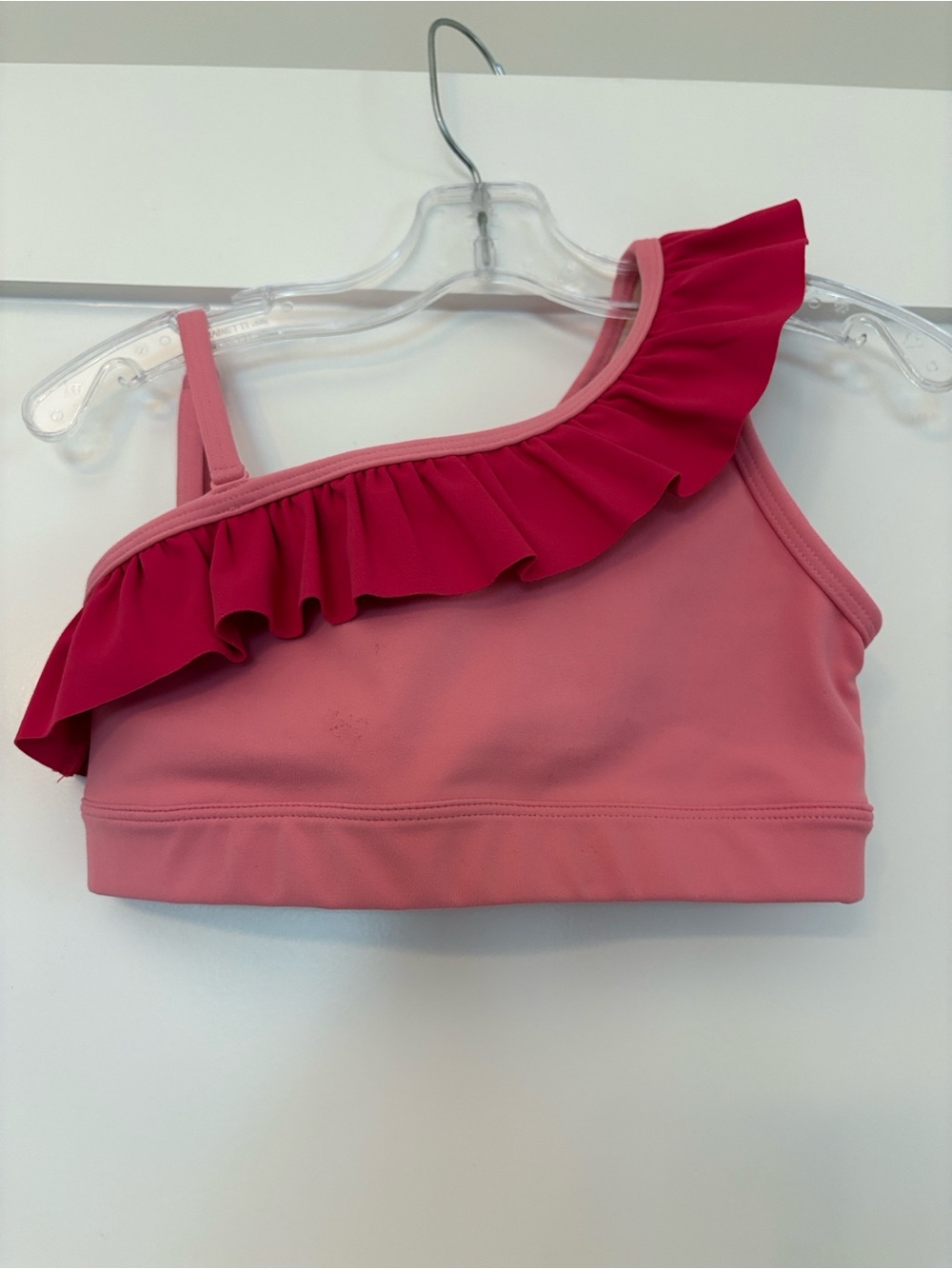 Jo+Jax Ruffle Pink and Fuchsia Top